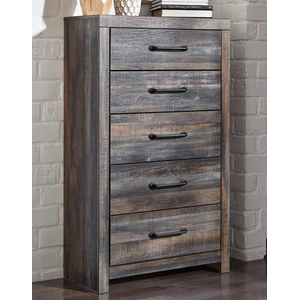 Ashley Furniture Ashley SM Drystan Wood Chest w/5 Drawers