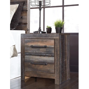 Ashley Furniture Ashley SM Drystan Wood Panel Bedroom Set w/LED Light