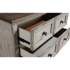 New Classic Furniture SM Mariana Wood Chest w/5 Drawers, Vintage Cream