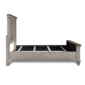 New Classic Furniture SM Mariana Wood Panel Bed, Vintage Cream