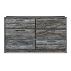 Ashley Furniture Baystorm MDF/Wood Veneer Dresser w/6 Drawers, Gray