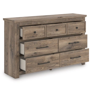 Ashley Furniture Rusticott MDF Dresser w/7 Drawers, Brown