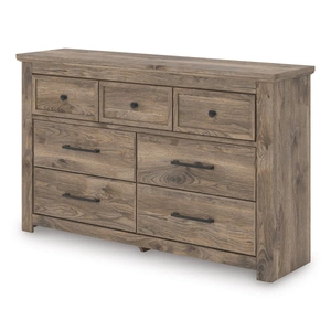 Ashley Furniture Rusticott MDF Dresser w/7 Drawers, Brown