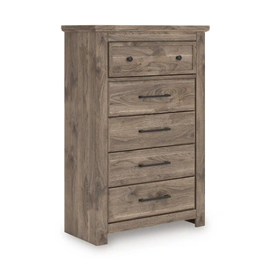 Ashley Furniture Rusticott MDF Chest w/5 Drawers, Brown