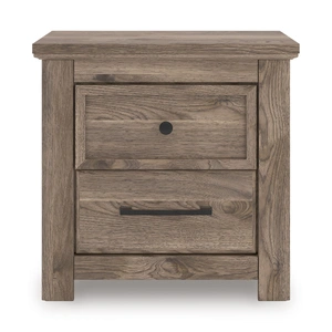 Ashley Furniture Rusticott MDF Night Stand w/2 Drawers, Brown