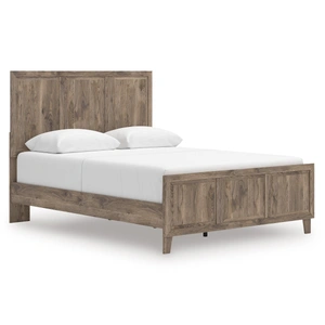 Ashley Furniture Rusticott MDF Panel Bed, Brown