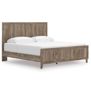 Ashley Furniture Rusticott MDF Panel Bed, Brown