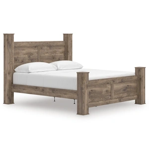 Ashley Furniture Rusticott MDF Poster Bed, Brown