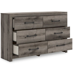 Ashley Furniture Graystorm MDF Double Dresser w/6 Drawers, Brown Gray