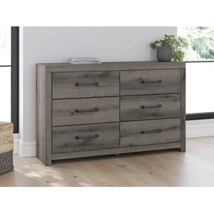 Ashley Furniture Graystorm MDF Double Dresser w/6 Drawers, Brown Gray