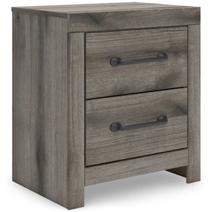 Ashley Furniture Graystorm MDF Nightstand w/2 Drawers, Brown Gray