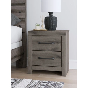 Ashley Furniture Graystorm MDF Nightstand w/2 Drawers, Brown Gray