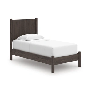 Ashley Furniture Pamytta MDF Panel Platform Bed, Brown