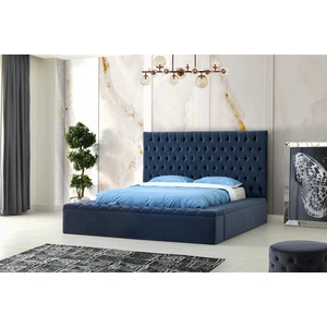 Modern Art SM Landmark Tufted Storage Platform Bed
