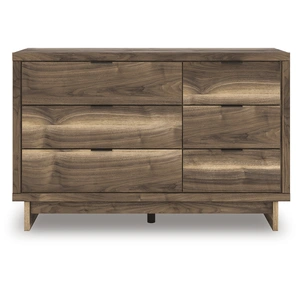 Ashley Furniture Chirason Wood Dresser w/6 Drawers, Brown