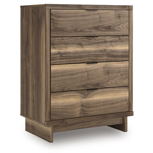 Ashley Furniture Chirason Wood Chest w/4 Drawers, Brown