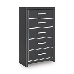 Ashley Furniture Zuraleus MDF/Wood Chest w/5 Drawers