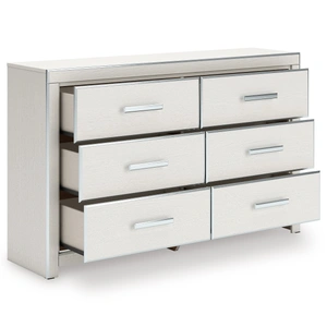 Ashley Furniture Zuraleus MDF/Wood Double Dresser w/6 Drawers
