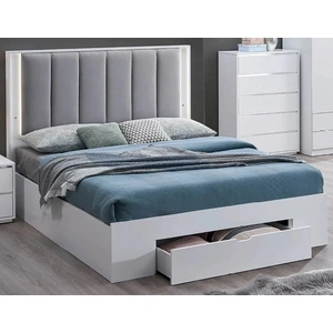 Pantek Furniture B36 Storage Platform Bedroom Set with Soft Headboard