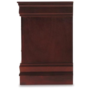 Ashley Furniture Alisdair Wood Nightstand w/2 Drawers, Dark Brown