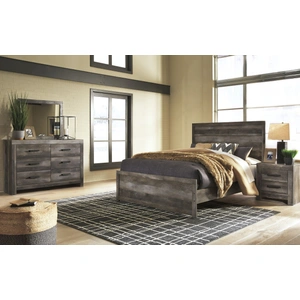 Ashley Furniture Wynnlow Wood Panel Bedroom Set, Grey