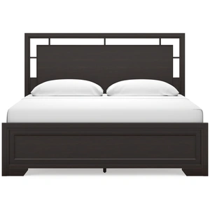 Ashley Furniture Covetown Wood Panel Bed, Dark Brown