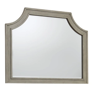 Ashley Furniture Ashley SM Falkhurst Wood Mirror, Beige