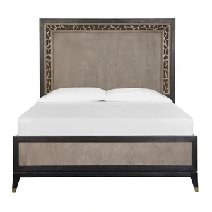 Magnussen SM Ryker Wood Panel Bed, King Size, Coventry Grey