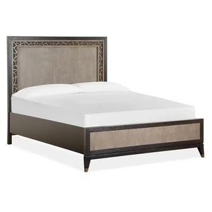 Magnussen SM Ryker Wood Panel Bed, King Size, Coventry Grey