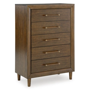 Ashley Furniture Lyncott Wood Chest w/5 Drawers, Brown
