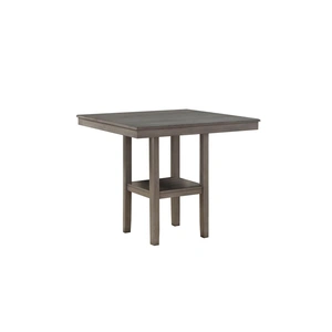 Homelegance Sharon Transitional Counter Height Dining Room Set (Table + 4Chairs), Grey