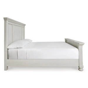 Ashley Furniture Robbinsdale Wood Veneer Panel Bed, Antique White