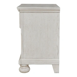 Ashley Furniture Robbinsdale 1-Drawer Wood Veneer Nightstand, White