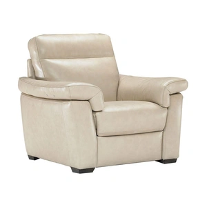 Natuzzi Editions Brivido Fabric/Leather Electric Reclining Armchair