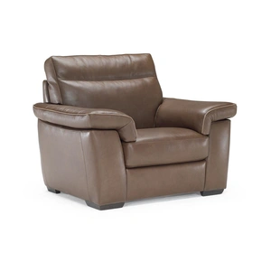 Natuzzi Editions Brivido Fabric/Leather Electric Reclining Armchair