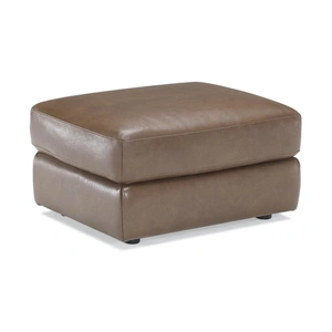 Natuzzi Editions Brivido Fabric/Leather Ottoman