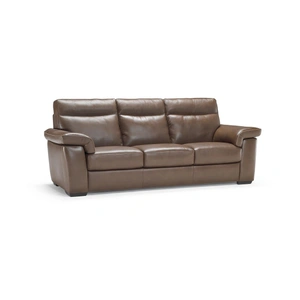 Natuzzi Editions Brivido Fabric/Leather 3 Seater Sofa with 2 Electric Recliners