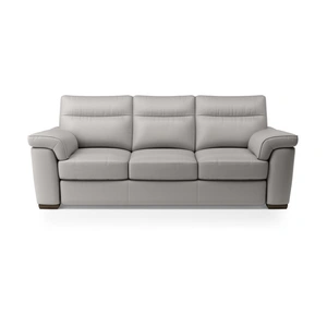 Natuzzi Editions Brivido Fabric/Leather 3 Seater Sofa