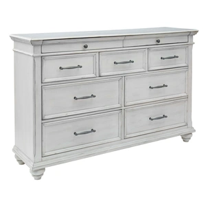 Ashley Furniture Ashley SM Kanwyn Wood 9-Drawer Dresser, Whitewash