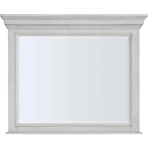 Ashley Furniture Ashley SM Kanwyn Wood Mirror, Whitewash