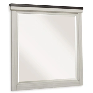 Ashley Furniture Darborn Wood Veneer Mirror, Gray/Brown