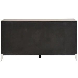 Universal Furniture Estelle Wood Double Dresser w/6 Drawers, Rolling Fog