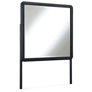 Ashley Furniture SM Rowanbeck Wood/Glass Mirror, Black