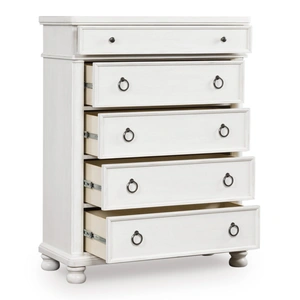 Ashley Furniture Rowlenstown Wood/MDF Chest w/5 Drawers