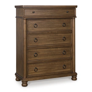 Ashley Furniture Rowlenstown Wood/MDF Chest w/5 Drawers