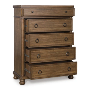 Ashley Furniture Rowlenstown Wood/MDF Chest w/5 Drawers