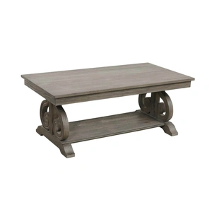 Homelegance Toulon Wood Veneer Coffee Table, Grey