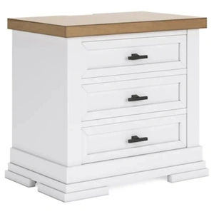 Ashley Furniture SM Ashbryn Wood Storage Panel Bedroom Set, White
