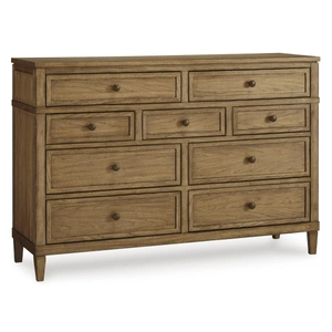 Ashley Furniture Sharlance Wood/Wood Veneer Dresser w/9 Drawers in Brown