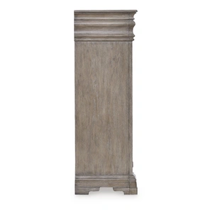 Ashley Furniture Blairhurst Wood Chest w/5 Drawers, Light Grayish Brown